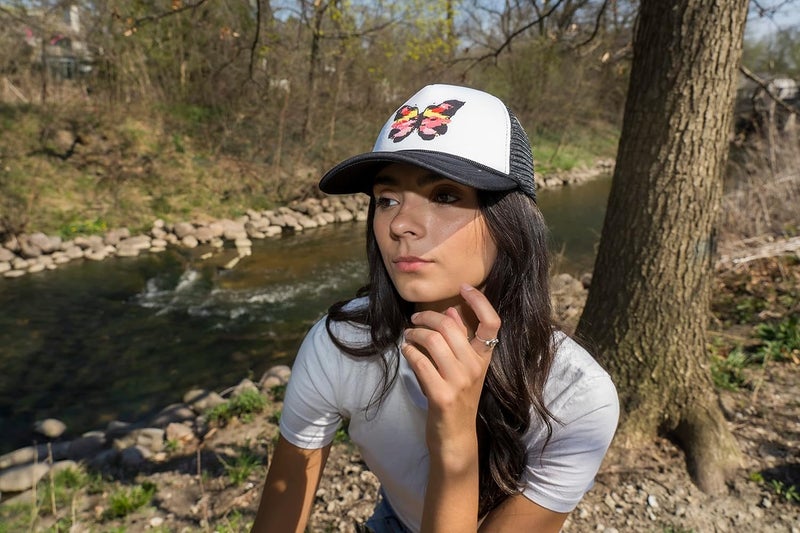 Funky Junque Premium Mesh Snapback Trucker Hat - Stylish Comfort for All - Patriotic, Humor & More - Image 2